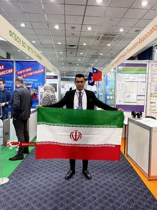 کسب مدال طلای دانشجوی دانشگاه صنعتی شاهرود در جشنواره بین&zwnj;المللی روسیه
