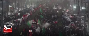 آغاز حرکت کاروان بزرگ مشایه اهواز به سمت کربلای معلی