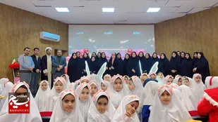 با حضور مدارس دخترانه شهرستان صالح آباد انجام گرفت