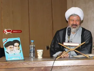 مراسم روز عقیدتی سیاسی در ناحیه حضرت امیرالمومنین(ع)