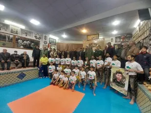 اجرای برنامه ورزشی فرهنگی به مناسبت هفته بسیج توسط رزمندگان گردان 117 امام حسین علیه السلام