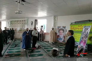 مراسم محفل انس با قرآن کریم با تجلیل از مربیان و هادیان عقیدتی در سپاه بجستان