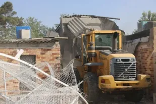 ۴ هکتار از اراضی کشاورزی روستای گلحصار آزاد سازی شد