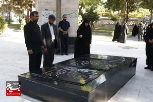 مراسم چهلم شهید کبودوندی در مصلی شهرستان نظرآباد برگزار شد+تصاویر