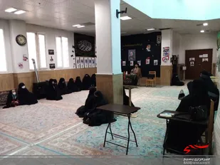 برگزاری مراسم عزاداری حضرت زهرا (س) در مسجد امام محمد باقر (ع)