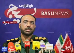 قدردانی فرمانده ناحیه سپاه بشاگرد از حضور باشکوه مردم و حمایت مسئولان در هفته دفاع مقدس