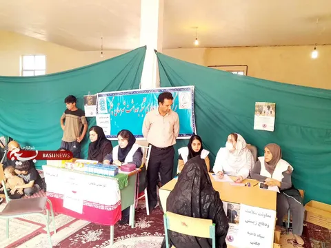 برگزاری اردوی جهادی پزشکی به مناسبت هفته دولت در شهرستان چگنی