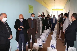 توزیع ۲۰۰ بسته معیشتی بین نیازمندان تربت&zwnj;جامی