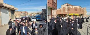 برگزاری همایش  پیاده روی خانوادگی در روستای گلحصار