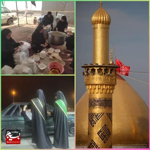 آمادگی خدمات گروه جهادی&zwnj;ام المصائب هندیجان درموکب حضرت رقیه (س) مرزشلمچه