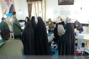 افتتاح کارگاه خیاطی کارآفرین در ملایر