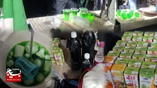 هر شب پای کار انقلاب؛موکب جهادی در میدان فرمانداری هفتکل برپاشد