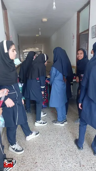 برپائی نمایشگاه عفاف وحجاب در مدارس شوشتر