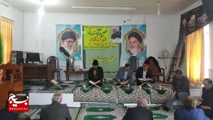 برگزاری محفل انس با قرآن به نیت حاج قاسم در بهبهان