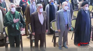 جشن با شکوه 22 بهمن در حسینیه ثارالله خمینی شهر