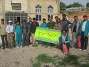 پیاده روی در لردگان بمناسبت روز پاسدار