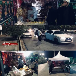 برپایی موکب &laquo;شهدای اقتدار حاجی آباد&raquo; در ایام سوگواری محرم الحرام