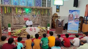 یادواره شهدای شهرک فاطمیه گلپایگان و یادبود شهدای خدمت+تصاویر