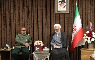 دیدار نوروزی فرمانده سپاه بیت&zwnj;المقدس با نماینده، ولی فقیه در کردستان