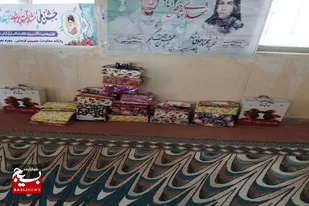 اهدا و توزیع لباس گرم به همت پایگاه شهیده ترسایی حوزه نفیسه سپاه شهرستان خاش