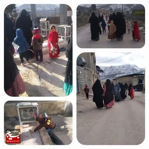 مراسم میهمانی لاله ها در روستای چاهگاه
