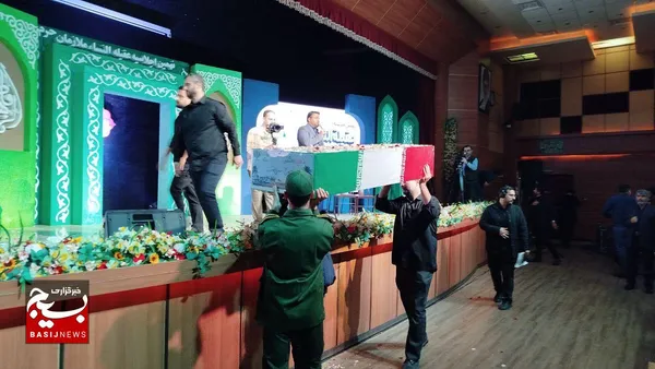 استقبال از ۷شهیدگمنام