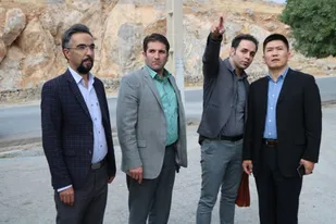 حضور سرمایه گذار چینی در شهرستان سامان
