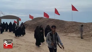 حضور دانشجویان تنکابنی در منطقه عملیاتی فکه