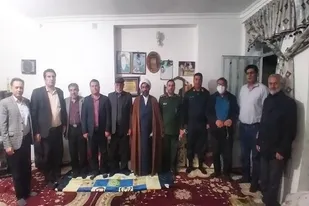 از خانواده شهید محمود شیبانی در بخش جره و بالاده سرکشی شد