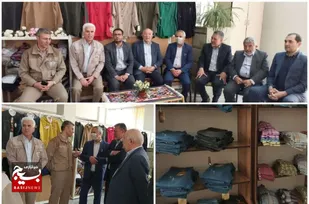 اهدای یک هزار و ۶۵۰ دست لباس نو  به دانش آموزان نیازمند شهرستان زاوه