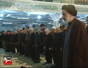اقامه نماز ظهر و عصر روز  عاشورای حسینی