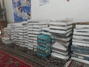 تهیه و توزیع ۱۷۰۰ بسته فرهنگی و خوراکی در محلات اسلامی شاهرود