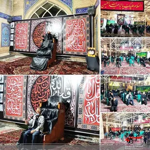 سوگواری و دعای کمیل در مسجدجامع شهرکرد