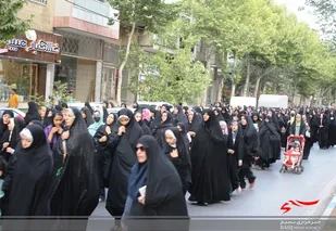 راهپیمایی حمایت از عفاف و حجاب در گلپایگان+تصاویر