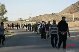 گردهمایی و همایش کوهپیمایی در زاهدان برگزار شد