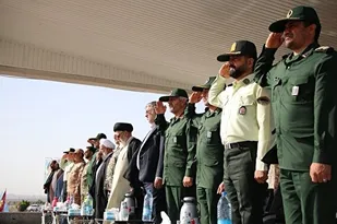 صبحگاه مشترک نیروهای مسلح استان یزد بمناسبت هفته مقاومت و بزرگداشت سوم خرداد