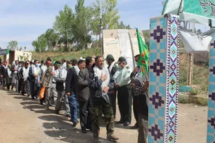 برگزاری رزمایش جهادگران فاطمی در شهرستان ایجرود