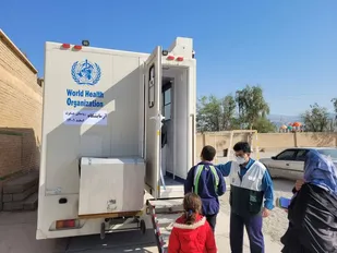 &nbsp;برخورداری مردم روستای چنگوله مهران از خدمات رایگان بسیج جامعه پزشکی