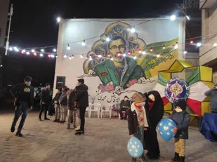 جشن پدران آسمانی در ششمین سالروز پرواز آسمانی شهید مدافع حرم حاج جواد محمدی مفرد