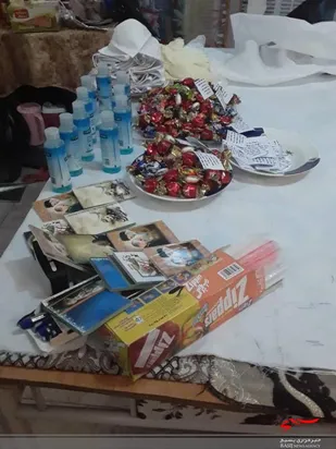 توزیع بسته های فرهنگی بهداشتی در فلارد