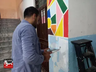 نسیم جهادی در منطقه آرامگاه شهرستان نکا