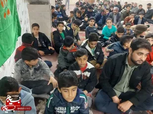 عزاداری امام هفتم و چهل و پنجمین جلسه مهدویت در لردگان