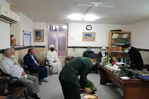 دیدار فرماندهی سپاه ناحیه گرمسار به ائمه جمعه گرمسار و ایوانکی +تصاویر