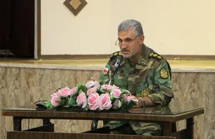تبریک فرمانده گروه ۸۴۰ موشکی شهید کبریایی نزاجا به مناسبت سالروز تاسیس سپاه پاسداران