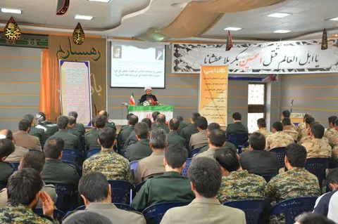 گردهمایی ایمنی در ناحیه بسیج بجنورد برگزار شد