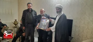 دیدار بسیجیان شاهرود با جانباز دفاع مقدس+ تصاویر