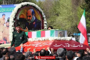 قدردانی از حضور باشکوه مردم در مراسم تشییع شهید زاهدی
