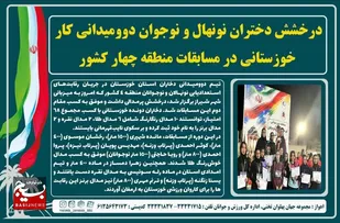 درخشش دختران دوومیدانی&zwnj; کار باغملکی در مسابقات منطقه چهار کشور
