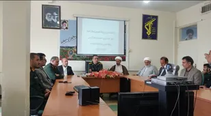 مراسم گرامیداشت روز روابط&zwnj; عمومی سپاه در شهرستان کوهدشت