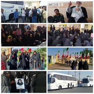 اعزام دانش آموزان  مینابی به اردوی راهیان نور